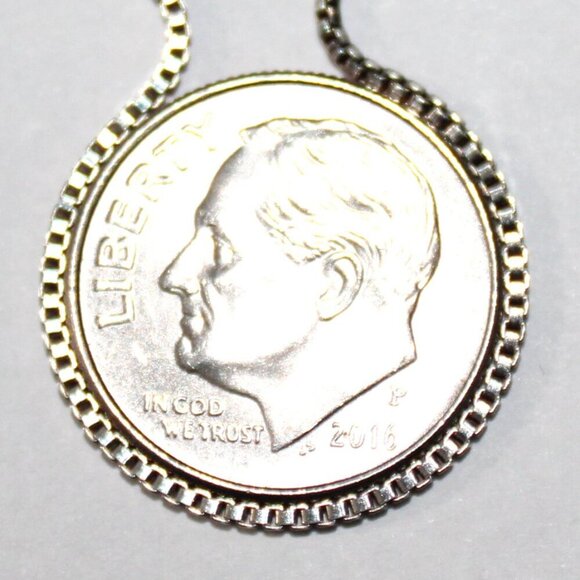 Sterling Silver Red Resin Necklace - Picture 4 of 8